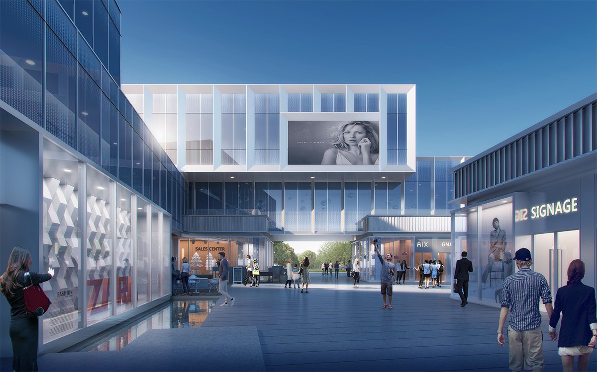 福州万科澜悦花园展示区-效果图-3