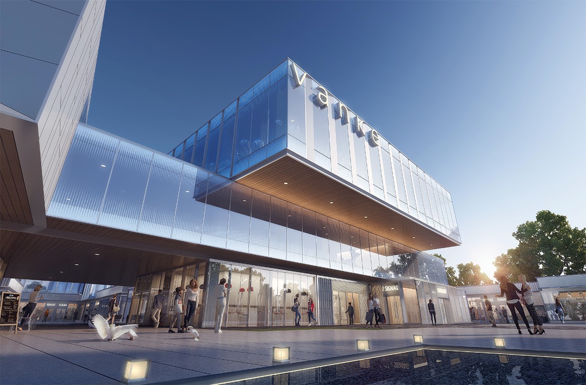 福州万科澜悦花园展示区-效果图-7