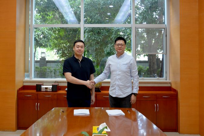 启瑞建设签约广东海利集团有限公司锦绣东方花园及金汇轩项目